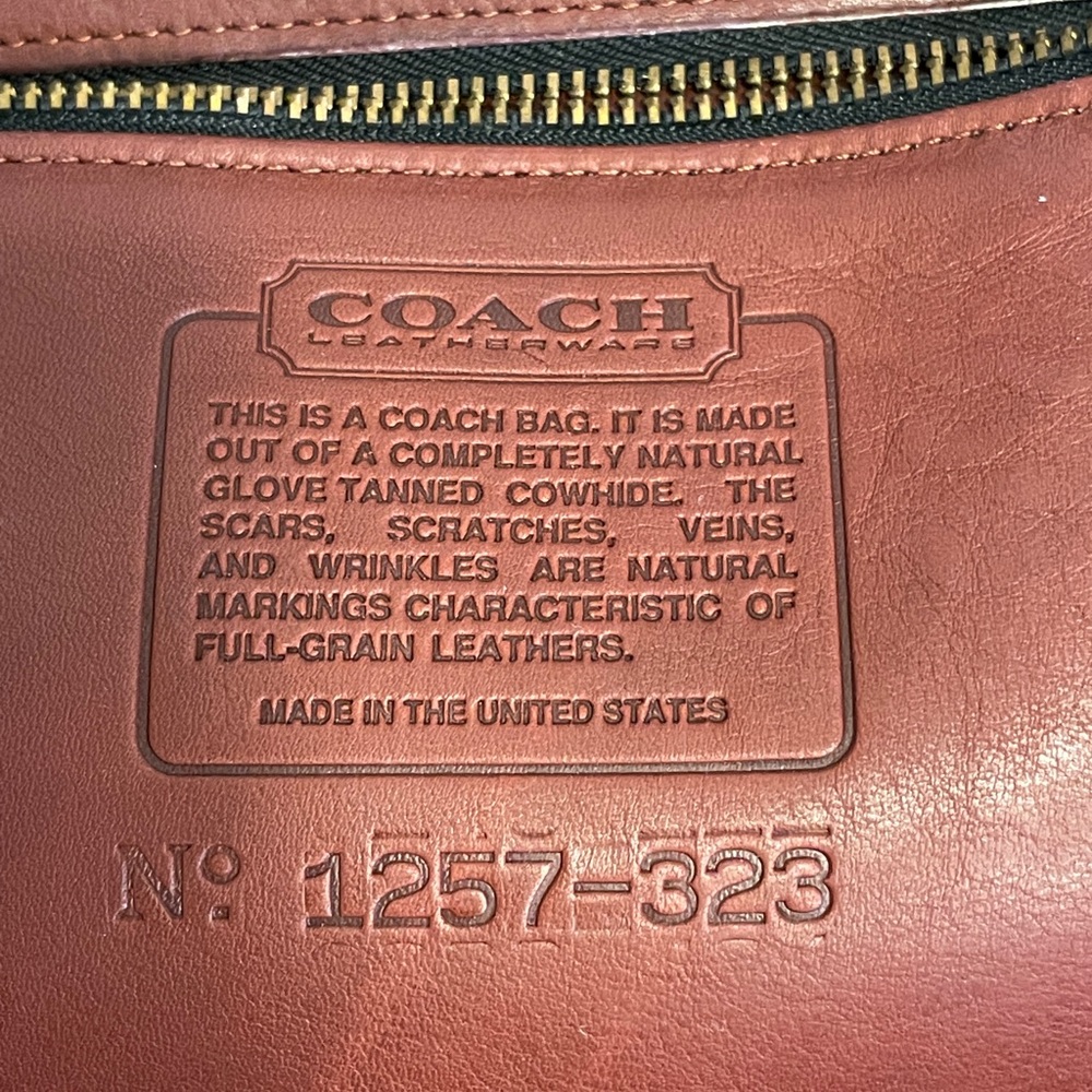 Vintage COACH Lexington Brief - Picture 12 of 16
